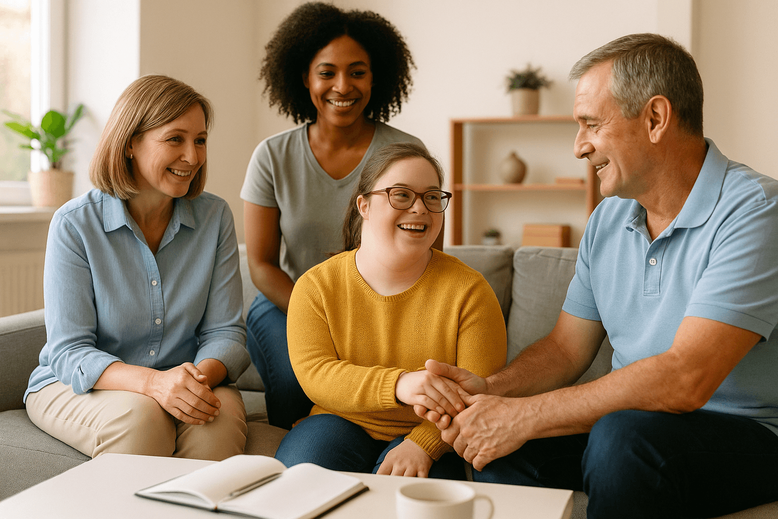 Person with disability achieving independence with NDIS support services from Venus Healthcare